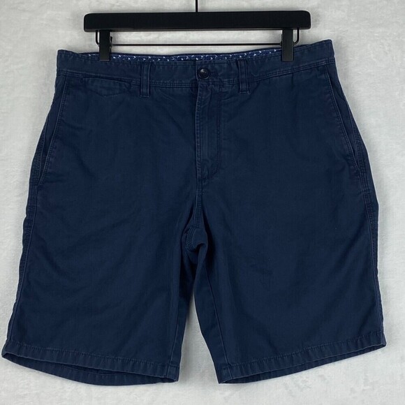 Banana Republic Shorts Mens Sizee 33 Blue Pockets Casual Bermuda - Picture 1 of 15